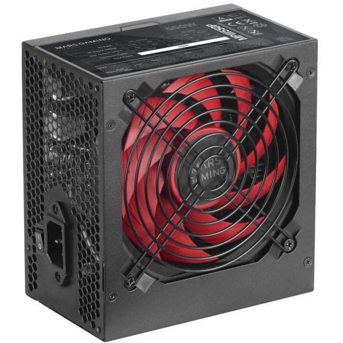Mars Gaming MPIII550P 550W Negro